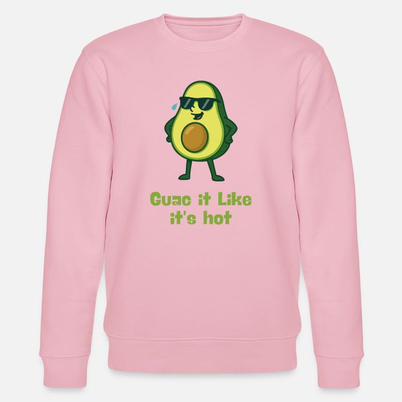 Guac It Like It's Hot Avocado - Stanley/Stella Unisex Bio-Sweatshirt CHANGER  - Hellrosa