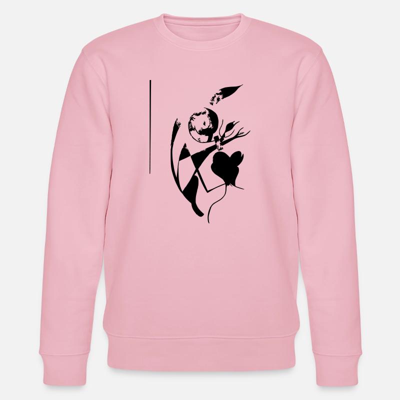 Sakura  - Stanley/Stella Unisex Bio-Sweatshirt CHANGER  - Hellrosa