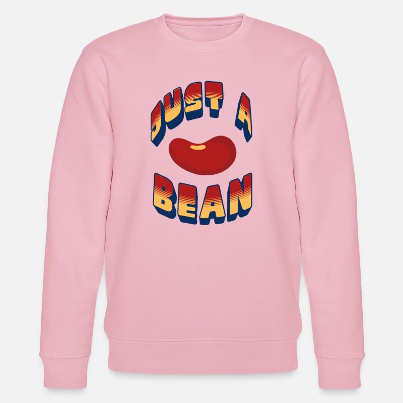 Nur eine Bohne - Stanley/Stella Unisex Bio-Sweatshirt CHANGER  - Hellrosa