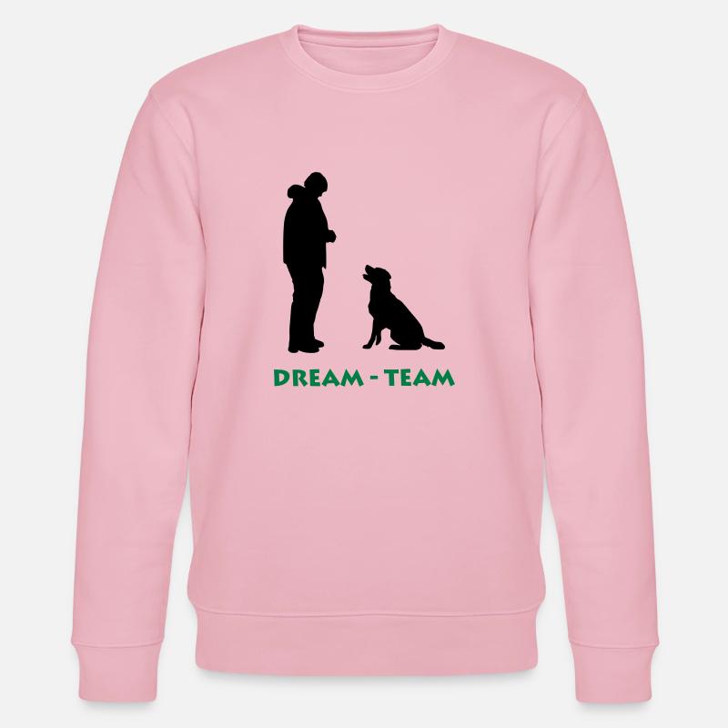 Dream-Tream - Stanley/Stella Unisex Bio-Sweatshirt CHANGER  - Hellrosa
