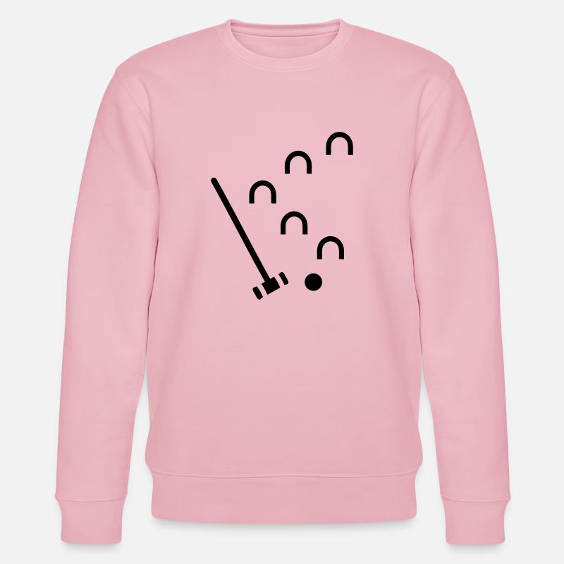 Krocket - Stanley/Stella Unisex Bio-Sweatshirt CHANGER  - Hellrosa