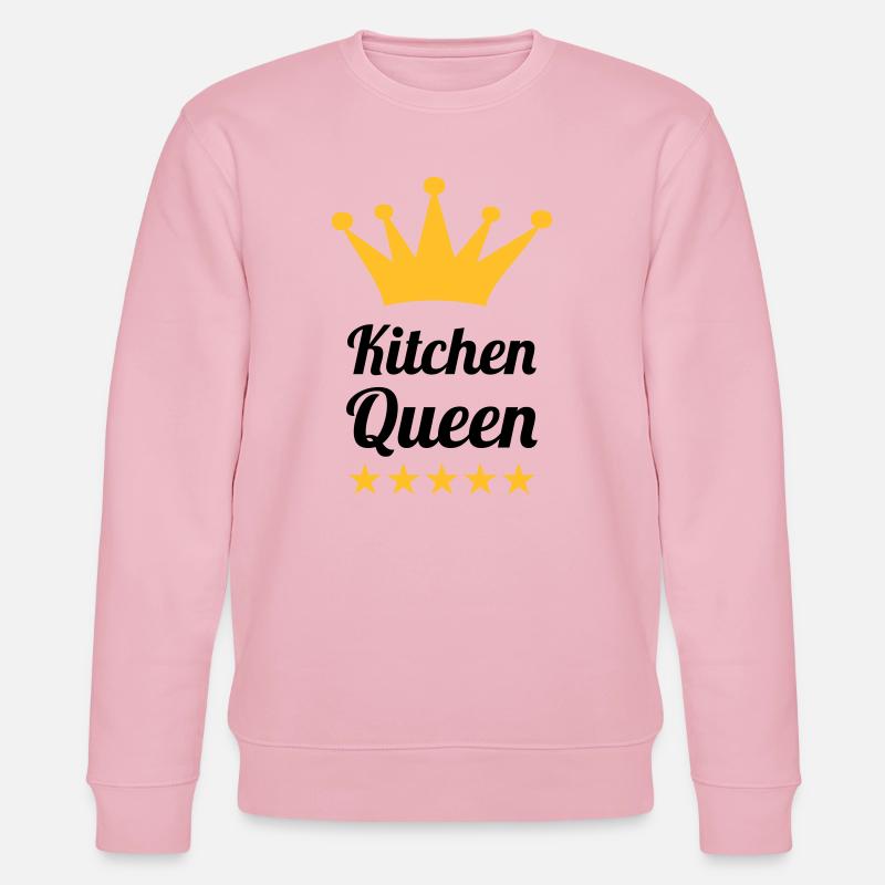 Kitchen Queen - Sweat bio CHANGER Stanley/Stella Unisexe - rose pâle