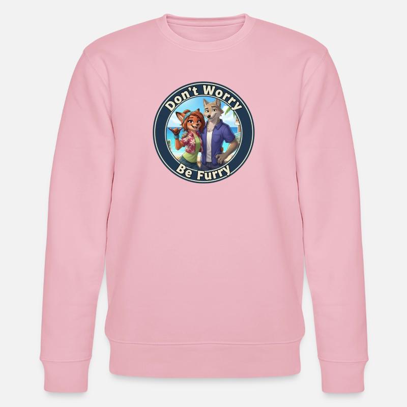 Fursona Be Furry - Stanley/Stella Unisex Bio-Sweatshirt CHANGER  - Hellrosa