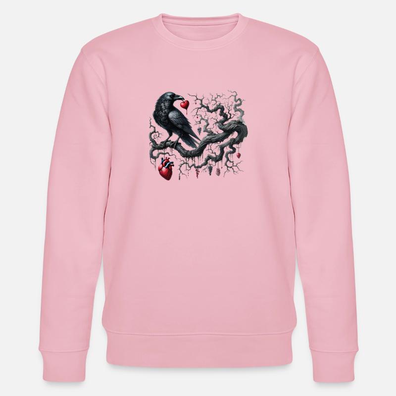 Romance sombre : Esthétique gothique - Sweat bio CHANGER Stanley/Stella Unisexe - rose pâle