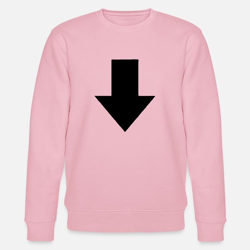 Flèche - Sweat bio CHANGER Stanley/Stella Unisexe - rose pâle