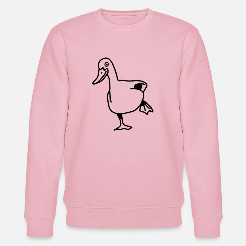 duck - Stanley/Stella Unisex Bio-Sweatshirt CHANGER  - Hellrosa