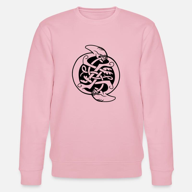 Celtic Xenomorph - Stanley/Stella Unisex Bio-Sweatshirt CHANGER  - Hellrosa