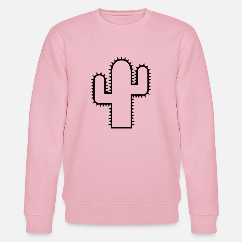 Cactus - Sweat bio CHANGER Stanley/Stella Unisexe - rose pâle