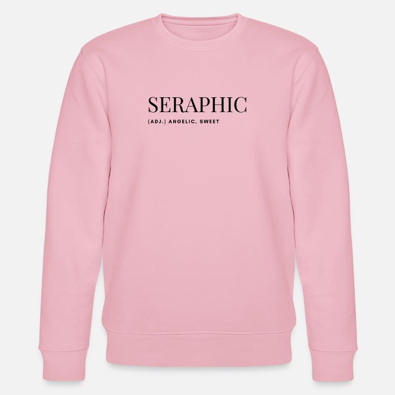 Seraphisch - Stanley/Stella Unisex Bio-Sweatshirt CHANGER  - Hellrosa