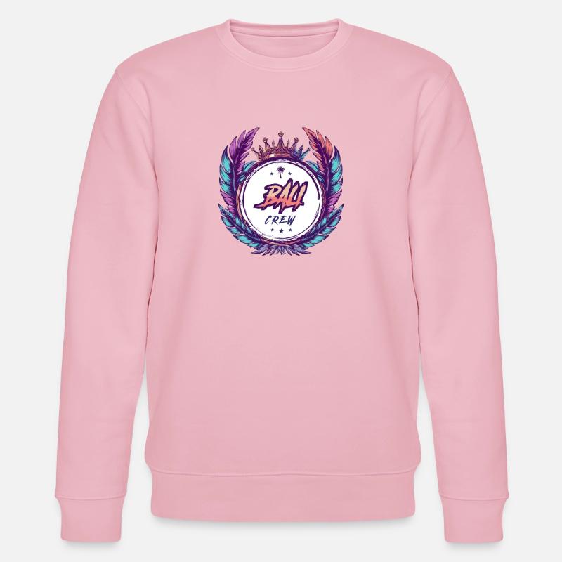 Bali Crew Bunt - Stanley/Stella Unisex Bio-Sweatshirt CHANGER  - Hellrosa