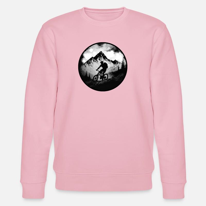 Mountainbike - Stanley/Stella Unisex Bio-Sweatshirt CHANGER  - Hellrosa