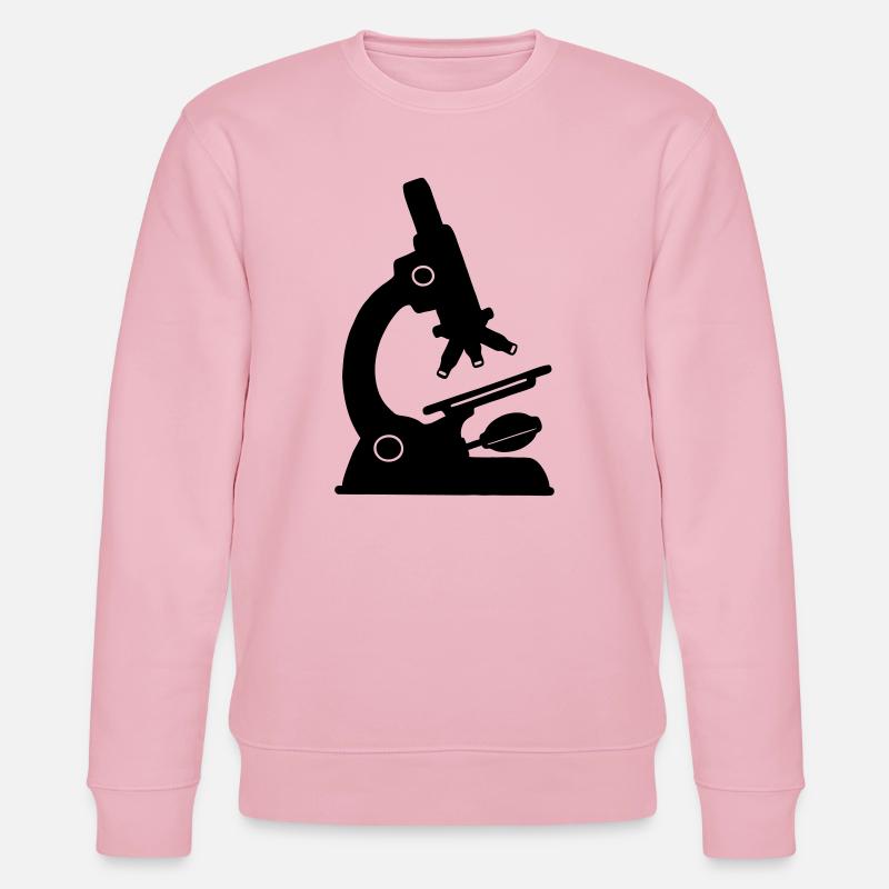 Labor-Mikroskop - Stanley/Stella Unisex Bio-Sweatshirt CHANGER  - Hellrosa