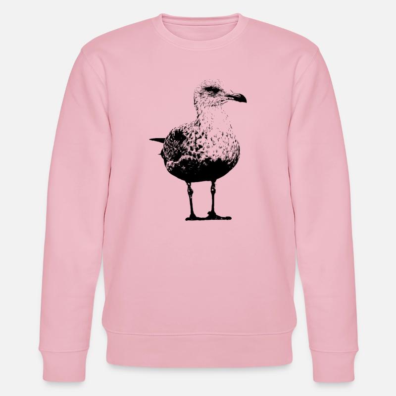 Möwe - Stanley/Stella Unisex Bio-Sweatshirt CHANGER  - Hellrosa