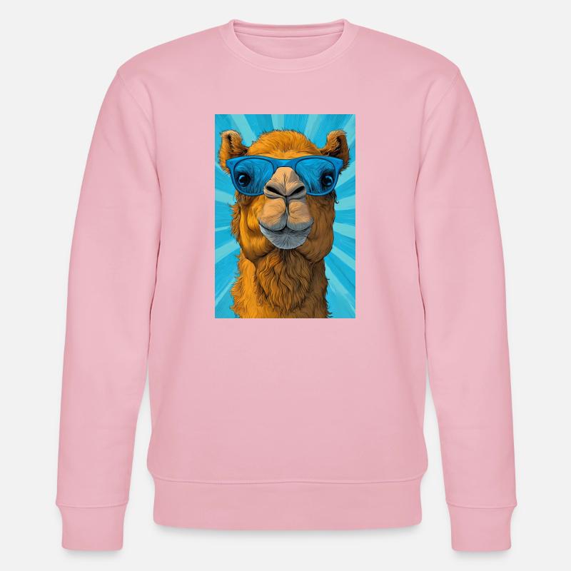 Kamel - Stanley/Stella Unisex Bio-Sweatshirt CHANGER  - Hellrosa