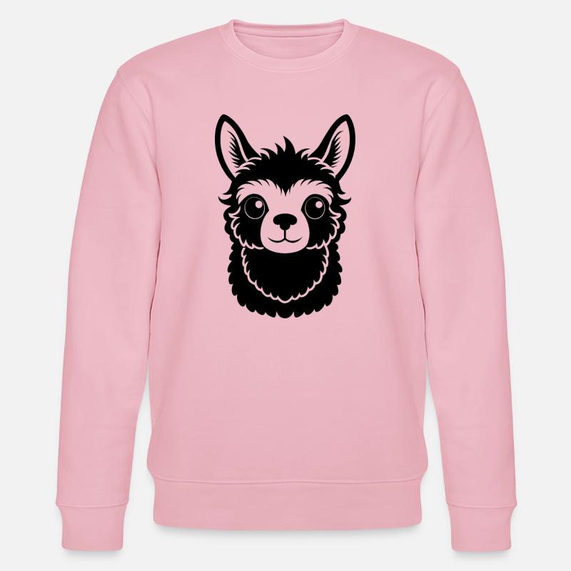 Neuseeländisches Alpaca - Stanley/Stella Unisex Bio-Sweatshirt CHANGER - Hellrosa