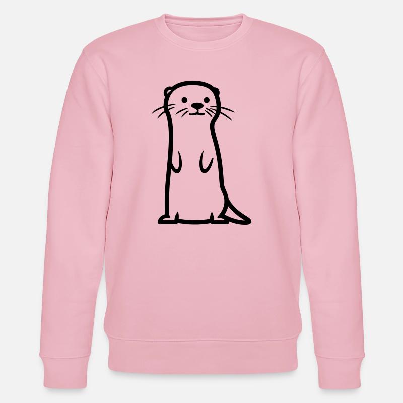 otter - Stanley/Stella CHANGER Unisex Organic Sweatshirt - cotton pink