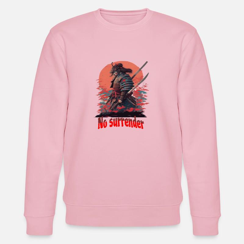 Samurai - Stanley/Stella Unisex Bio-Sweatshirt CHANGER  - Hellrosa