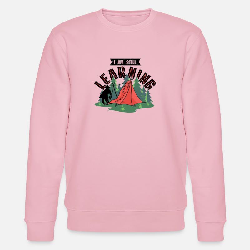 I am still learning - Stanley/Stella Unisex Bio-Sweatshirt CHANGER  - Hellrosa