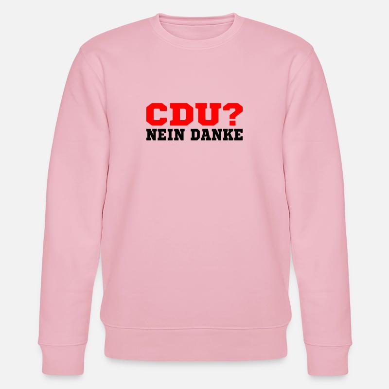 Cdu - Stanley/Stella Unisex Bio-Sweatshirt CHANGER  - Hellrosa