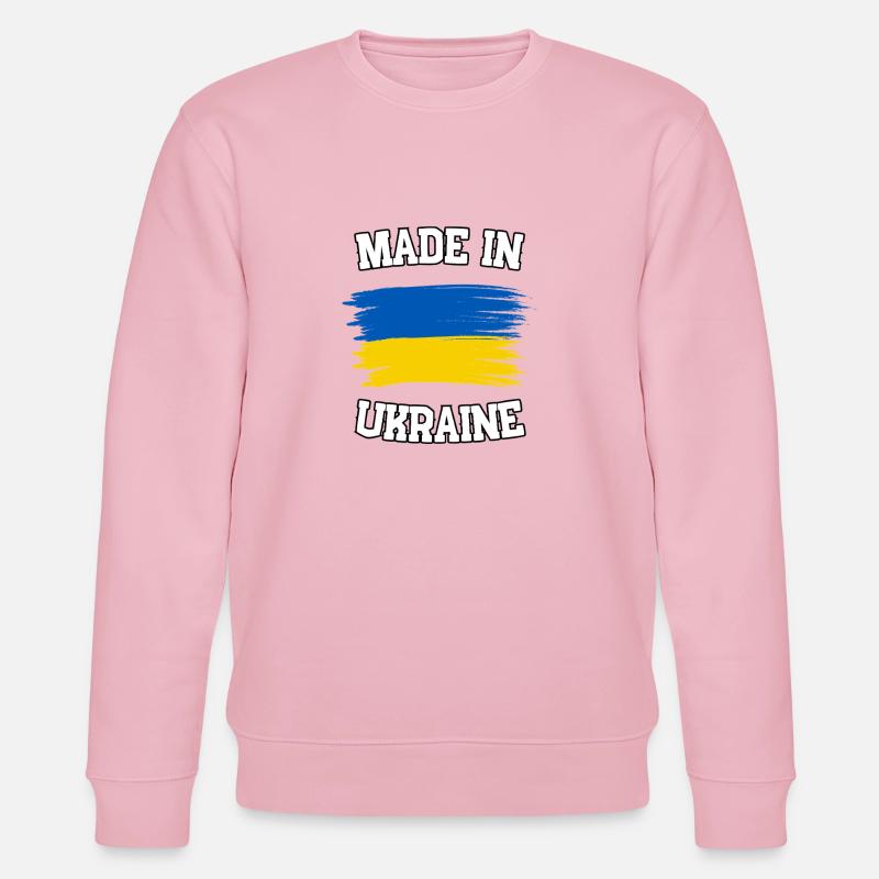 Made in Ukraine - Stanley/Stella Unisex Bio-Sweatshirt CHANGER  - Hellrosa