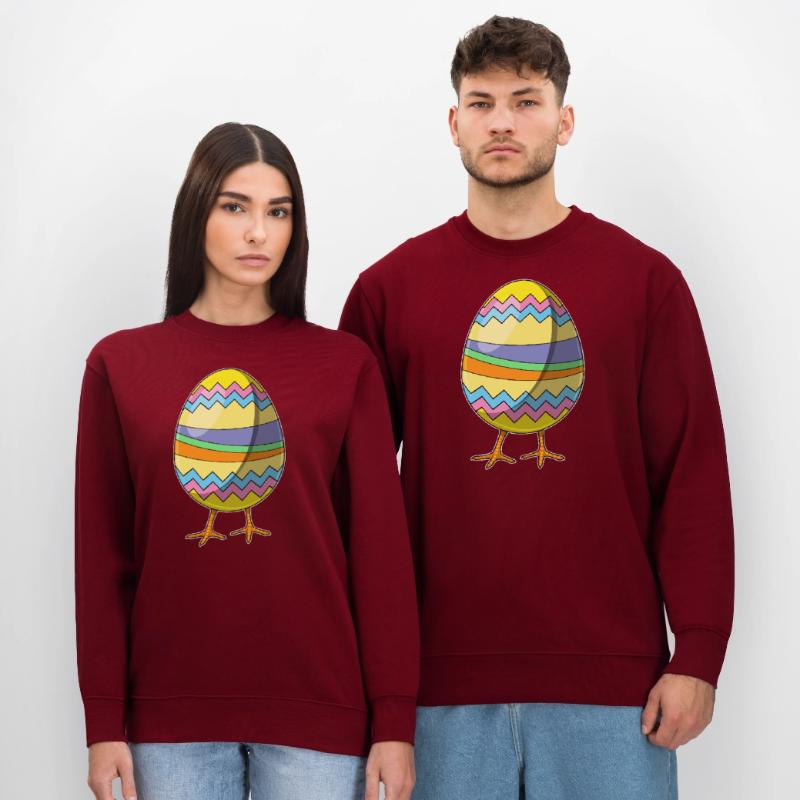 Chick Easter Easter Egg Stanley/Stella CHANGER Unisex Organic Sweatshirt
