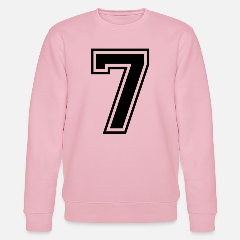 7 - Sweat bio CHANGER Stanley/Stella Unisexe - rose pâle