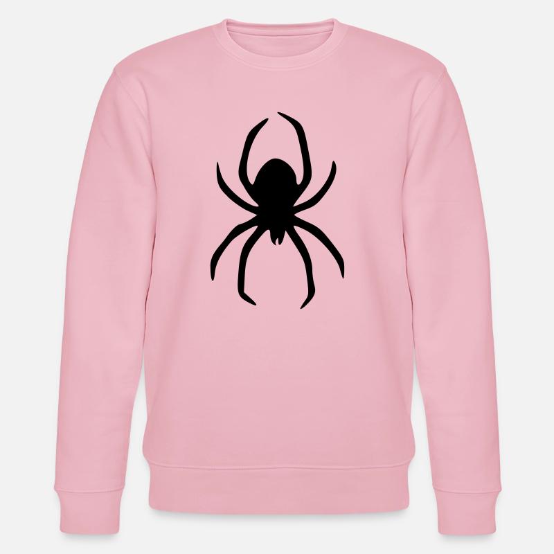 spinne - Stanley/Stella Unisex Bio-Sweatshirt CHANGER  - Hellrosa