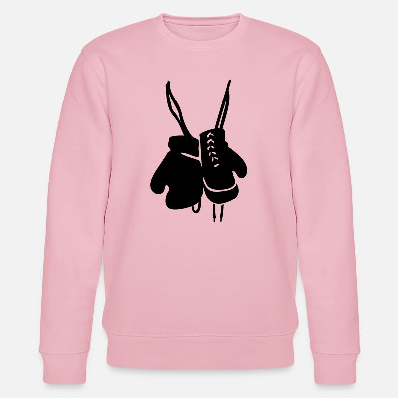 gants de boxe - Sweat bio CHANGER Stanley/Stella Unisexe - rose pâle