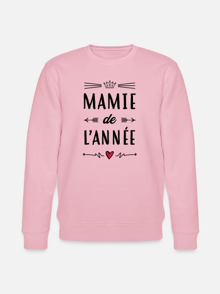 Großmütter / Oma / Mami / Großmutter / Mamy - Stanley/Stella Unisex Bio-Sweatshirt CHANGER  - Hellrosa