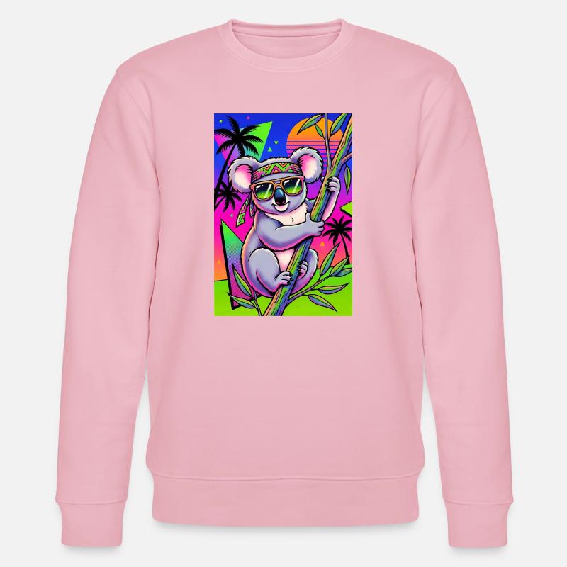 Koala - Stanley/Stella Unisex Bio-Sweatshirt CHANGER  - Hellrosa
