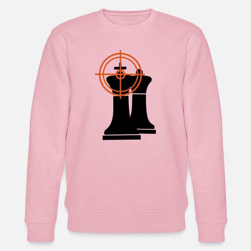 Schachmatt - Stanley/Stella Unisex Bio-Sweatshirt CHANGER  - Hellrosa