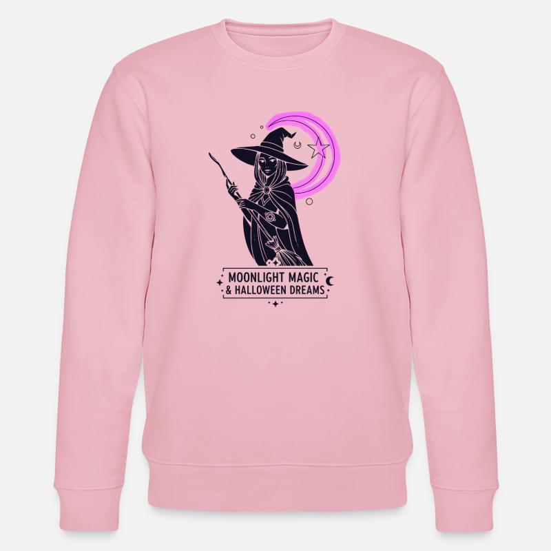 Moonlight Magic & Halloween Dreams - Stanley/Stella Unisex Bio-Sweatshirt CHANGER  - Hellrosa