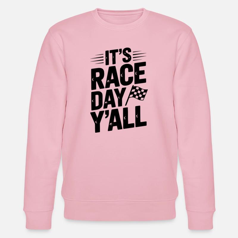 C’est le jour de la course - Sweat bio CHANGER Stanley/Stella Unisexe - rose pâle