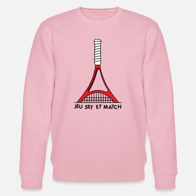 French Tennis Open - Stanley/Stella Unisex Bio-Sweatshirt CHANGER - Hellrosa