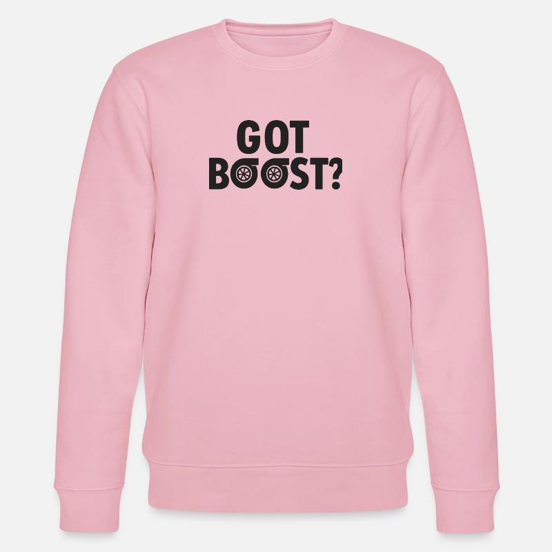 Got Boost Turbo - Sweat bio CHANGER Stanley/Stella Unisexe - rose pâle