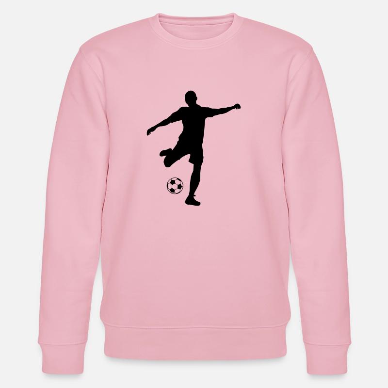 fussballer - Stanley/Stella Unisex Bio-Sweatshirt CHANGER  - Hellrosa