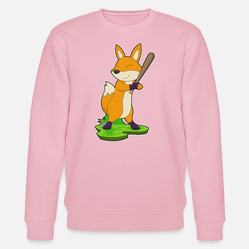 Batte de baseball Fox - Sweat bio CHANGER Stanley/Stella Unisexe - rose pâle