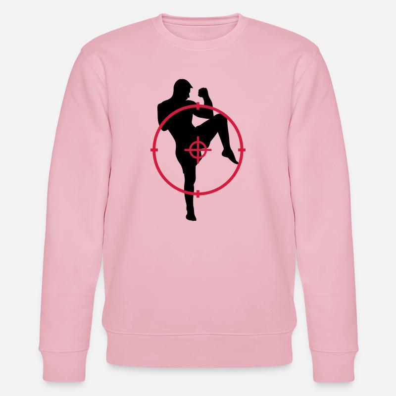 Kickboxen / Kickboxing / Kickboxer / Kick Boxing - Stanley/Stella Unisex Bio-Sweatshirt CHANGER  - Hellrosa