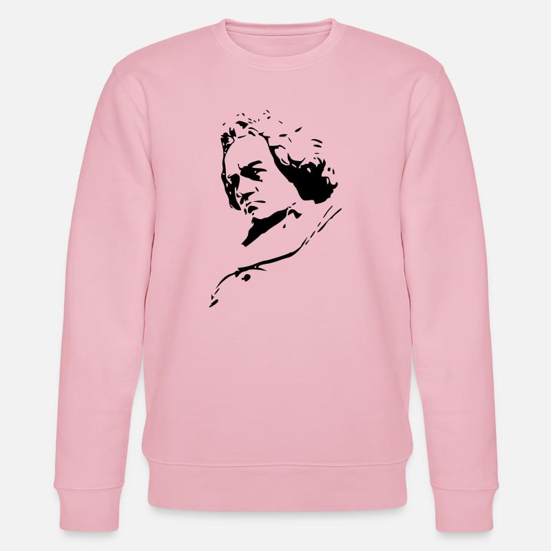 Beethoven - Stanley/Stella Unisex Bio-Sweatshirt CHANGER  - Hellrosa