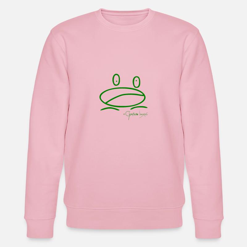 Froschmini © Chyropterum Innoxius - Stanley/Stella Unisex Bio-Sweatshirt CHANGER  - Hellrosa