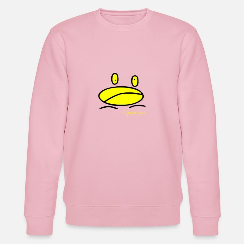 Froschmini - Ranunculus Oophagus - Stanley/Stella Unisex Bio-Sweatshirt CHANGER  - Hellrosa