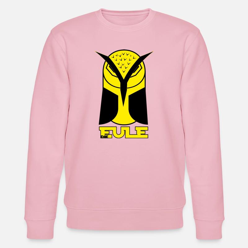 Eulen Vater - Stanley/Stella Unisex Bio-Sweatshirt CHANGER  - Hellrosa
