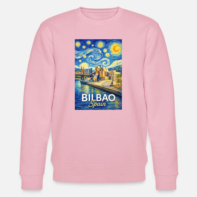 Bilbao Spain - Stanley/Stella Unisex Bio-Sweatshirt CHANGER - Hellrosa