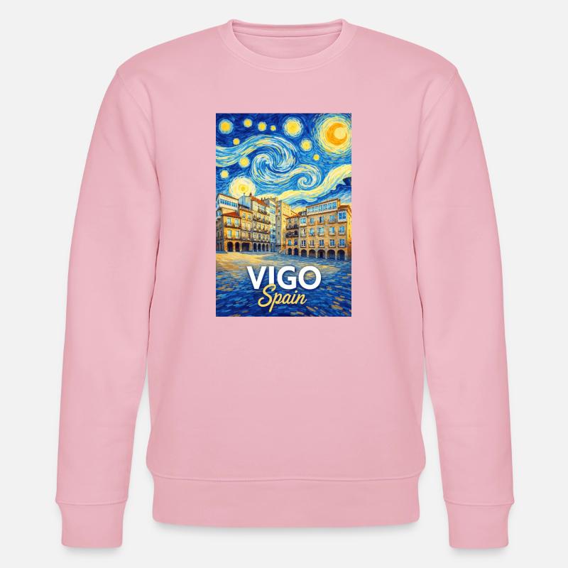 Vigo Spain - Stanley/Stella Unisex Bio-Sweatshirt CHANGER  - Hellrosa