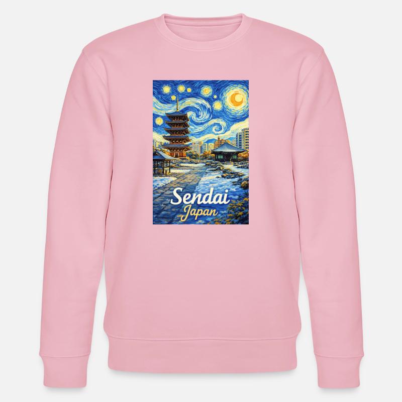 Sendai, Japan - Stanley/Stella Unisex Bio-Sweatshirt CHANGER  - Hellrosa
