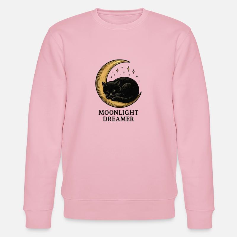 Mondlichtträumer - Stanley/Stella Unisex Bio-Sweatshirt CHANGER  - Hellrosa