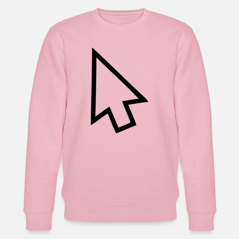 Flèche - Sweat bio CHANGER Stanley/Stella Unisexe - rose pâle