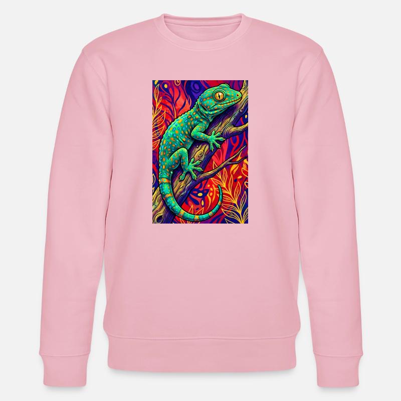 Gecko - Sweat bio CHANGER Stanley/Stella Unisexe - rose pâle