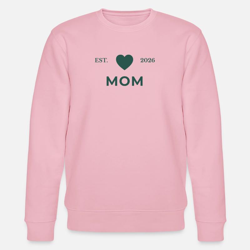 Mutter gegründet 2026 - Stanley/Stella Unisex Bio-Sweatshirt CHANGER  - Hellrosa