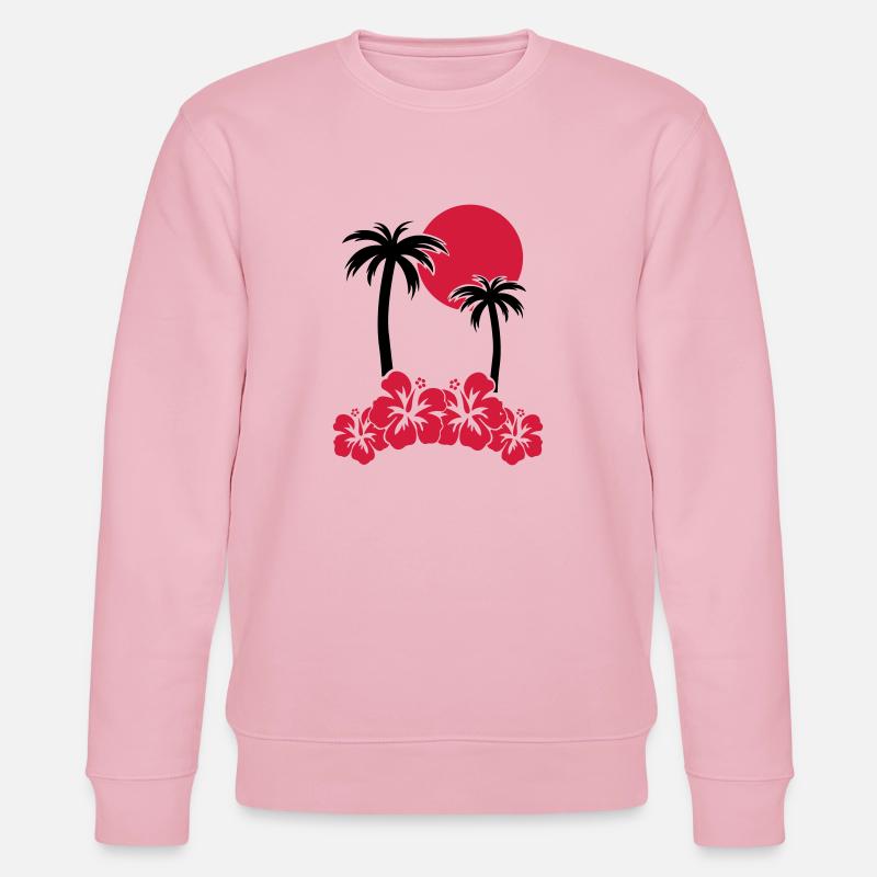 insel - Stanley/Stella Unisex Bio-Sweatshirt CHANGER  - Hellrosa